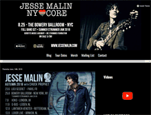 Tablet Screenshot of jessemalin.com